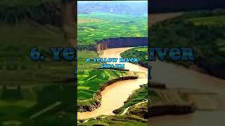 top 10 longest rivers in the world #shorts #shortsfeed #ytshorts #trendingshorts #viralshorts