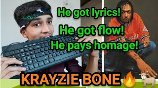 😍KRAYZIE BONE is my favorite now!! | TEENAGER reacts to Krayzie Bone- Clash Of The Titans