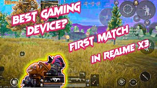 Realme X3 PUBG Test | First match in Realme X3 |Full Gameplay  | Arsus Gaming