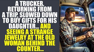 A Trucker Stopped To Buy His Daughter A Gift, But A Strange Trinket On The Saleswoman Caught His Eye