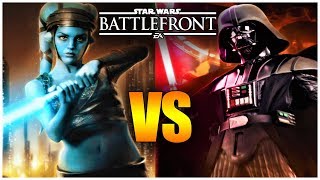 AAYLA SECURA KILLS DARTH VADER IN THE OUTER RIM ON BATTLEFRONT 2015