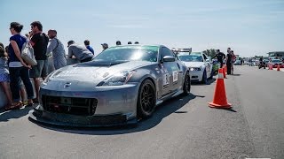 Modified Corvette Z06 vs RX-7 vs 350Z on track