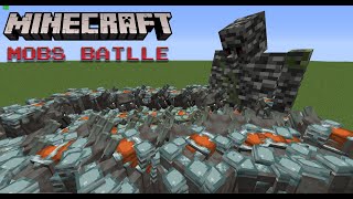 1000 Ravagers VS The Strongest Golem In Minecraft