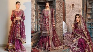 Mohsin Naveed Ranjha MNR Embroidered Organza Suits Unstitched 3 Piece ZWU 15 Reshma Jee -