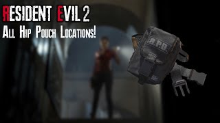 All Hip Pouch Locations! | Resident Evil 2