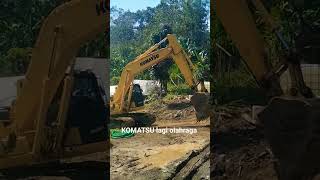 ini dia excavator KOMATSU sedang olahraga #shorts