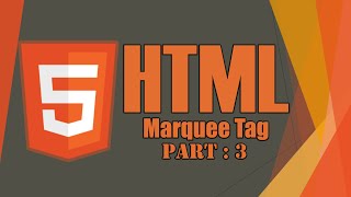 Marquee Tag | HTML Tutorail