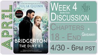 Week 4 Discussion - Bridgerton: The Duke & I