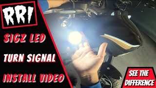 How To: Rogue Rider Industries SigZ LED Turn Signals Install // Harley-Davidson Softail Sport Glide