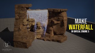 NIAGRA Water Fall In Unreal Engine!