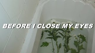 xxxtentacion - before i close my eyes (lyrics)