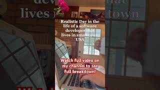 Watch my new full length video of what a realistic day as a #remote #softwaredeveloper looks like