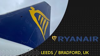 Ryanair 737-800 | Leeds Bradford - Take Off