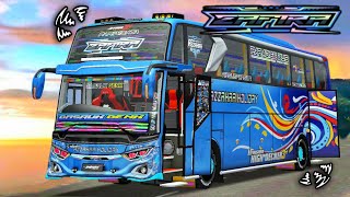 REQUEST KALIAN😱 SHARE LIVERY ZAFIRA REBORN "AZZAHRA HOLIDAY" MOD BUSSID TRIO GACOR MN X KP!