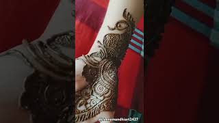 Mandhi design heena mandhi design ❤️🥰🤞#youtubeshorts #mandhidigene #shortvideo #mehndi #virlshort