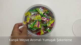 Haribo Minis Jelibon Karışık Meyve Aromalı Yumuşak Şekerleme 10 gr x 100 Adet