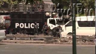 Bangkok Protests, Grenade Attack Day Feb 18, 2014