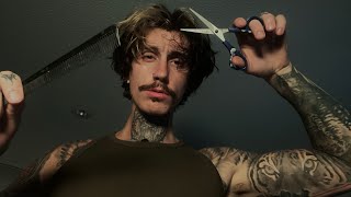 Positive Vibes ASMR Haircut: Whispered Praise and Gentle Sounds