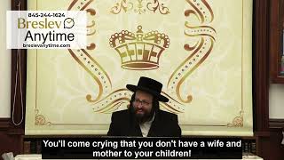 Rabbi Yoel Roth - Don't mock your wife's modesty and values, you will regret it