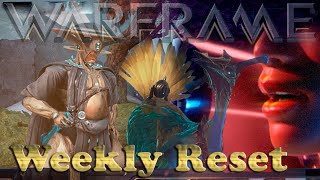 Warframe - Weekly Reset Stuff [21st July 2024]