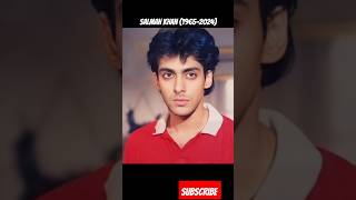 Salman Khan life journey transformation 💯 #shorts #transformation #salmankhan #viral