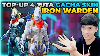 NEKAT TOP UP SENILAI RP 4.000.000 ?! GACHA SKIN IRON WARDEN KEREN BANGET !! - PUBG MOBILE