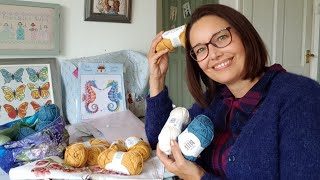 Simply in Stitches Knitting & Cross Stitch Vlogs Day 6