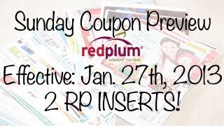 RedPlum Sunday Preview 1-27-13