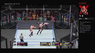 WWE2K18- Elimination Chamber for the WWE Championship