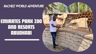 EMIRATES PARK ZOO AND RESORTS ABUDHABI (PART 1) #abudhabi 🦒🙉 🦓 🦙🦘🐫🦍🦃 #travel #adventure