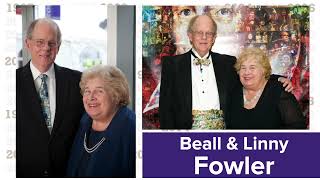 Zoellner Arts Center honors W. Beall Fowler & Marlene “Linny” Fowler