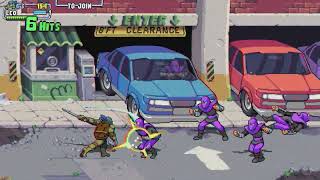 TMNT: Shredder's Revenge - Leonardo Arcade (Part 1)