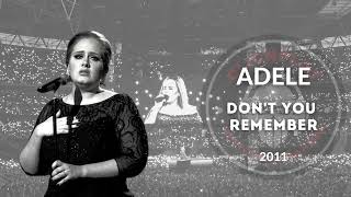 ADELE - DON'T YOU REMEMBER  (2011)