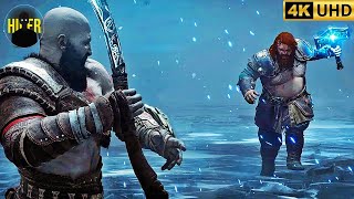 THOR Vs Kratos Boss Fight Full Gameplay - God of War Ragnarok