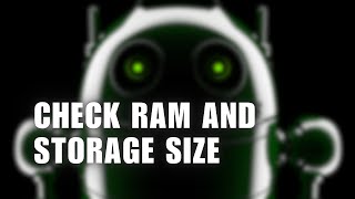 💲 NAVIGATE: How To Check Ram And Storage Size In Android | Samsung F23 | Tutorial