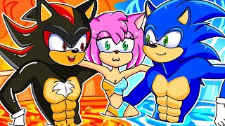 HOT vs COLD Boyfriend!? | Sonic and Amy's Love Story | Sonic the Hedgehog   FUNNY