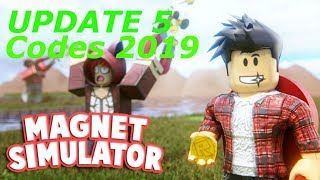 Roblox Magnet Simulator UPDATE 5 CODES