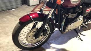 2007 Triumph Bonneville T100 - Start, Idle, Walkaround