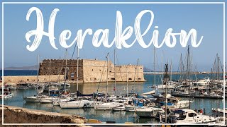 Heraklion, Crete in 4k 🇬🇷