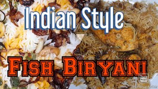 Fish Biryani/Indian Style Fish Biryani /Coconut Milk Fish Biryani/Fish Dum Biryani In Telugu