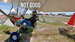 MAIDEN FLIGHT goes BAD on landing.😓 Abandon airplane PART 6.