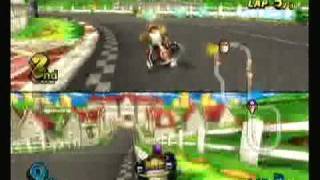 Mario Kart Wii 2p online battle 5