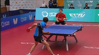 SF | Calderano Hugo vs Jonathan Groth | European Champions League 2021/2022 Highlights