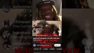 KING VON SAYS THEY GONNA TRY TO DIVIDE & CONQUER WITH YNW BORTLEN