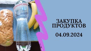 Покупка продуктов 04.09.2024