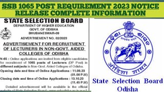 SSB 1065 requirement 2023 notice release complete information