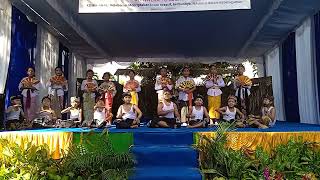 Tarian kreasi Kolosal Kecak Kelas 2 C pada kegiatan P5 SD NO. 4 TUBAN " Bhineka Tunggal Ika "