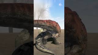 Jurassic Showdown Trex vs Purussaurus   An Intense Confrontation Through Time