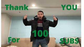 Thank You For 100 Subs!