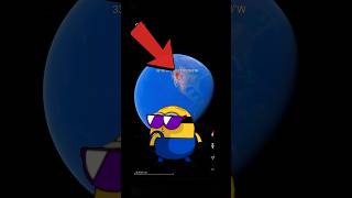 MiNioN🍌GiaNt𝕏 GoogLe EarTh🌎#shorts #minions #viral #shortvideos #shortsfeed #tiktok #jg568 #meme